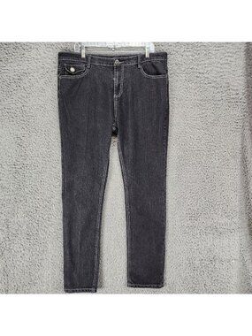 Hipstar Jeans Womens 20 Black Stretch High Rise Skinny *Read*